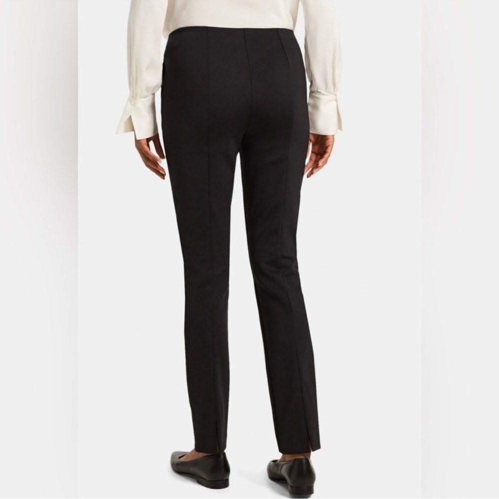 Theory HW Tennyson Wool Trousers Pants Navy Blue size 6 New with Tags $325 - Picture 3 of 13